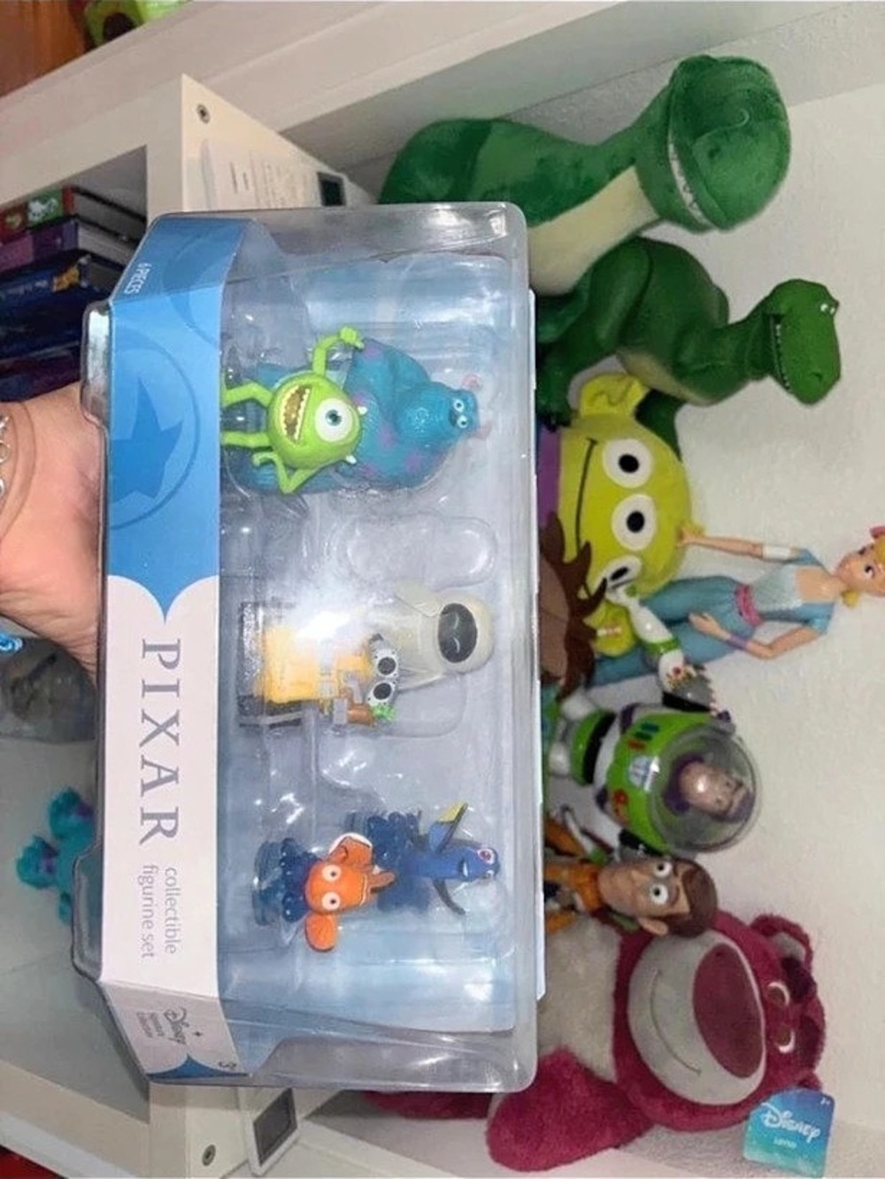 Pixar Figure Set in Blue & Green NWT